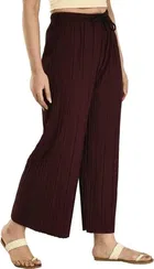 Poly spandex Loose Trouser / Pant for Women 