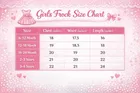 Chest Print Crepe Frocks for Girls, Pink 