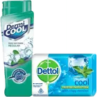 Dermicool Menthol Regular Prickley Heat Powder 150 g+Dettol Cool Soap 125 g Free