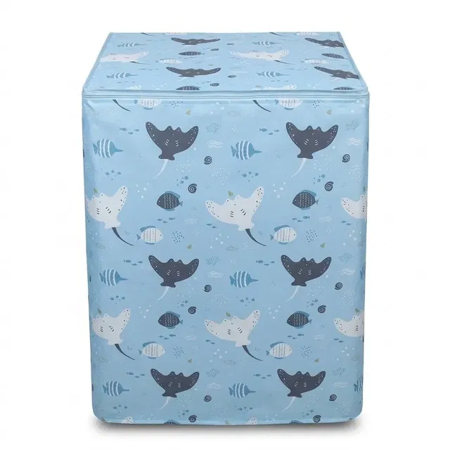 Ocean World Waterproof and Dustproof top-load washing machines cover