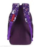 Polyester Backpack Bag, Purple