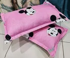 Grover Mickey Pillow Covers Pack of 4 Pink Mickey
