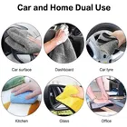 Microfiber Cloths for Vehicles Cleaning, Multicolour, Pack of 5