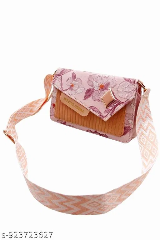 Stylish Sling Bag for Women (Peach)