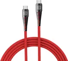 Nu Republic Blaze Supersonic 65W Charging Cable (Type-C To Type-C, Red)