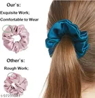 Satin Scrunchies for Women 