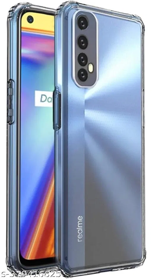 Silicone Mobile Cover for Realme 7 (Multicolor)