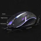 Wired Gaming Mouse with RGB Light