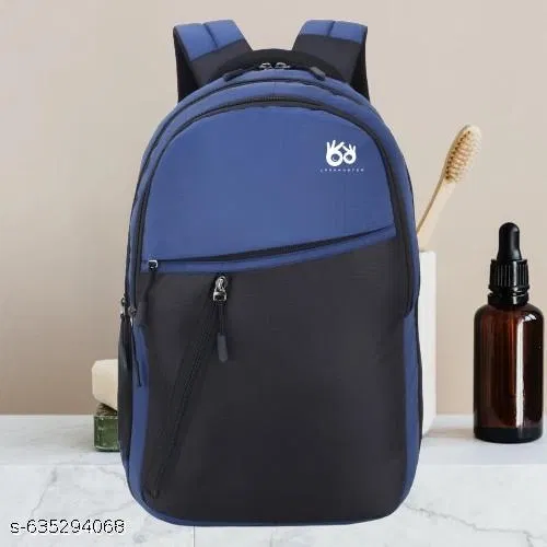 Polyester Backpack for Men & Women, Blue