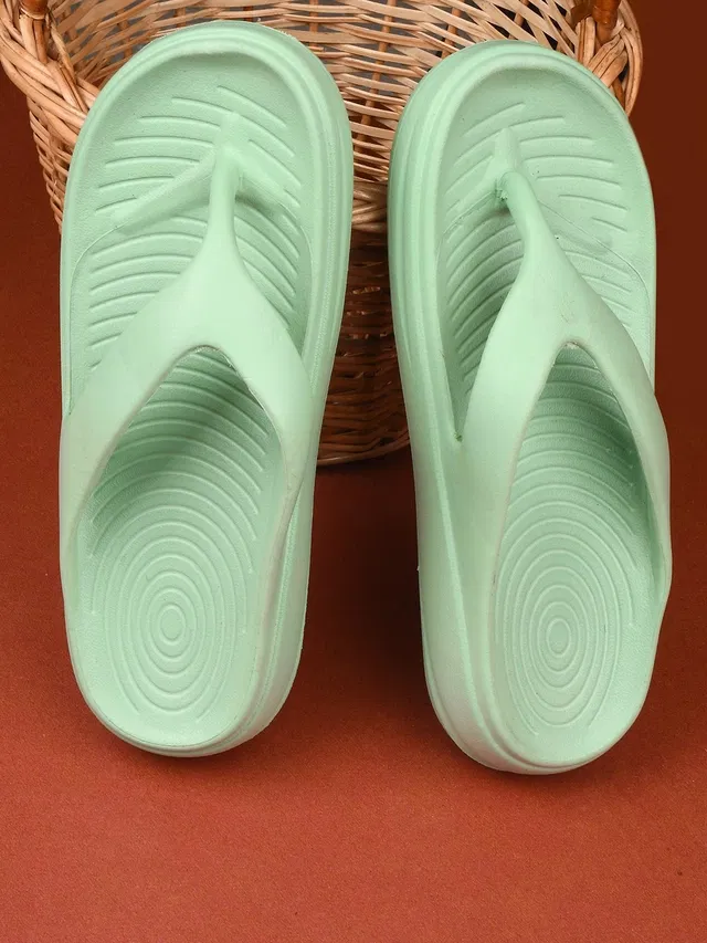 Slippers for Women, Sea Green (8)