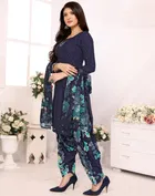 Punjabi Floral Suit for Women 