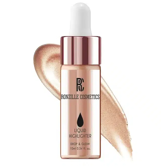 Ronzille Liquid Highlighter (Pink Blush, 30 ml)
