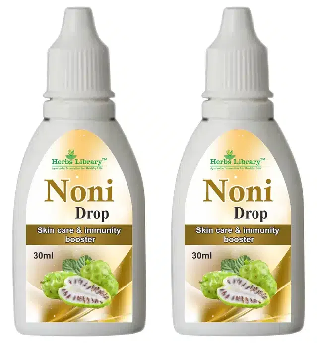 Nutrocopia Double Immune Booster Noni Drops (Pack of 2, 30 ml)