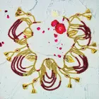 Mangal Bhavan Handmade Pearl Bandhanwar Toran, 1 pc