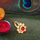 Designer Gold Plated Nosepin for Women 