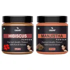Natural Hibiscus & Manjistha Powder for Skin & Hair 
