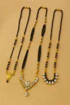 Brass Gold Plated Mangalsutras for Women 