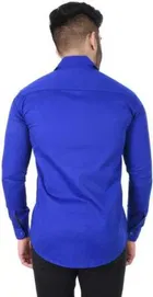 Men's Solid Full Sleeves Shirt 