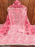 Chanderi Cotton Unstitched Suits for Women 