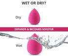 Makeup Sponge Set Of 1 Beauty Blender with Egg Case, Soft Sponge For Liquid Foundation, Creams, and Powders Latex