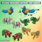 Plastic Temple Decor Animal Set, Pack of 10 