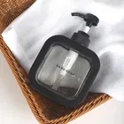 Plastic Refillable Liquid Soap Dispenser for Bathroom 