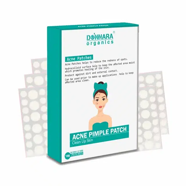 Donnara Organics Natural Face Acne Patch (Pack of 180)