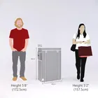 VEERJI 5 layer Collapsible Wardrobe 