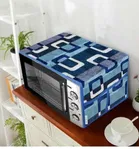 Knit Printed Oven Top Cover with Side Pockets 