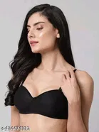 Cotton Solid Bra for Women & Girls, Olive & Blue, Pack of 2 
