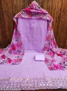 Embroidered Unstitched Suit for Women 
