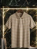 Striped Polo T-shirt for Men 