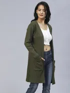 Women's Front Open Long Shrug 