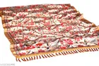 Cotton Printed Dupatta for Women & Girls, Orange 