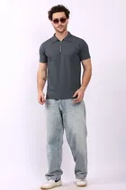 Solid Polo T-Shirt for Men 