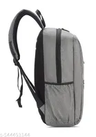 Polyester Backpack Bag, Black