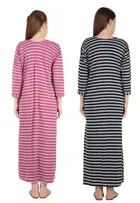 Woolen Hosiery Nighty for Women 