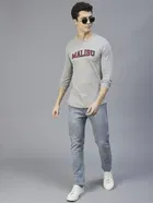 Men's Printed Round Neck T-shirt 