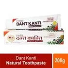 Patanjali Dant Kanti Natural Toothpaste 200 g + Free Toothbrush