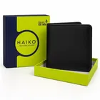 Casual Bifold Black Wallet for Men (Pack of 1)