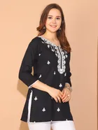 Rayon Embroidered Top for Women 