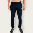 Lycra Nylon Logo Printed Track Pant for Men 