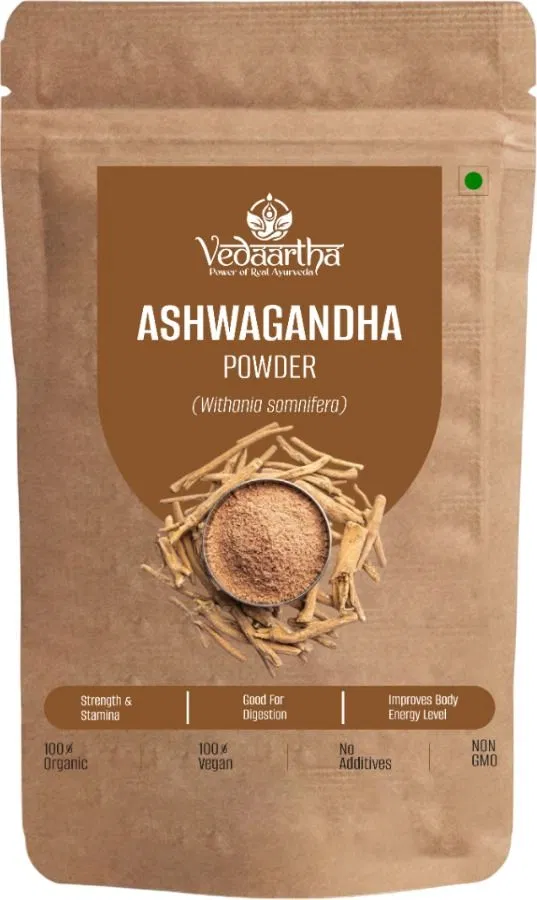 Vedaartha Ashwagandha Powder, Pack of 3 (100 g)
