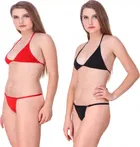 Cotton Blend Lingerie Set for Women 