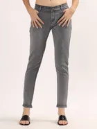 Cotton Slim Fit Jeans for Women 