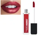 Metallic Waterproof Lip Gloss (Red, 6 ml)