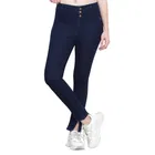 Denim Straight Fit Jeans For Women , LIGHT BLUE 