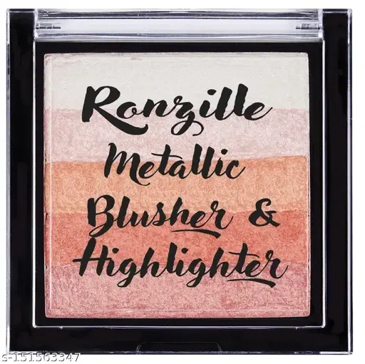 Ronzille Metallic Blusher, Shade 02