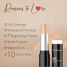 Coloressence HD Foundation Stick Spf-15 Full Coverage Waterproof Smudge Proof Rollon Panstick Foundation 