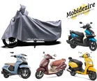 Polyester Universal Waterproof Motorcycle Cover (Grey)